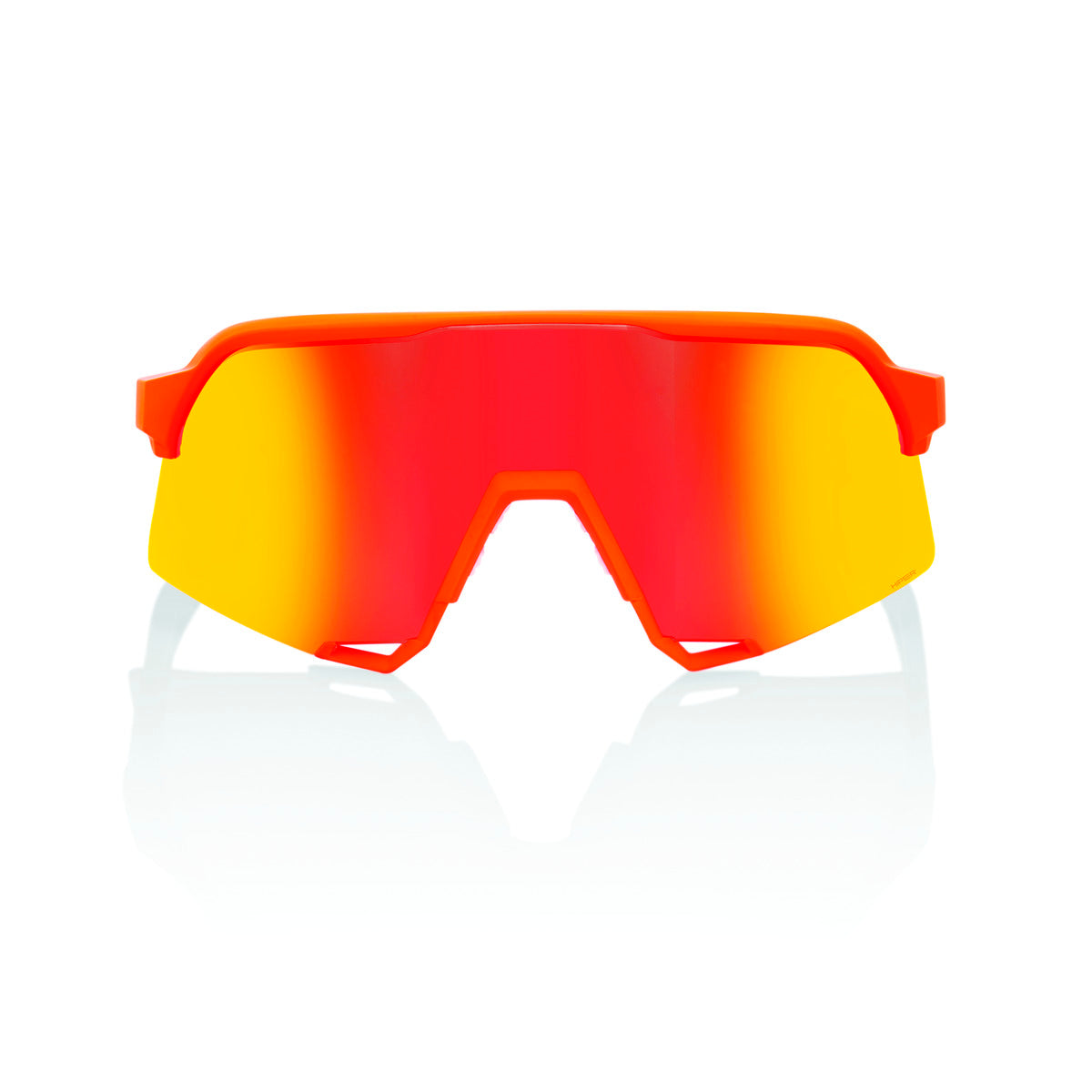 S3 - Soft Tact Neon Orange - HiPER Red Multilayer Mirror Lens